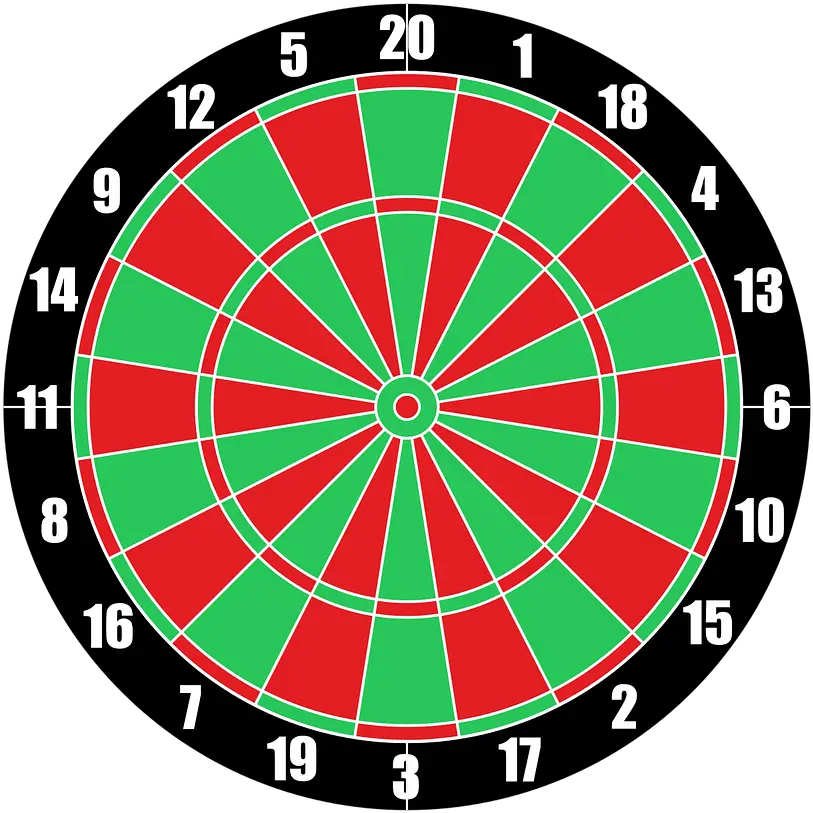  Vector Dartboard Target Darts Dart Board Black And White Png Dart Png