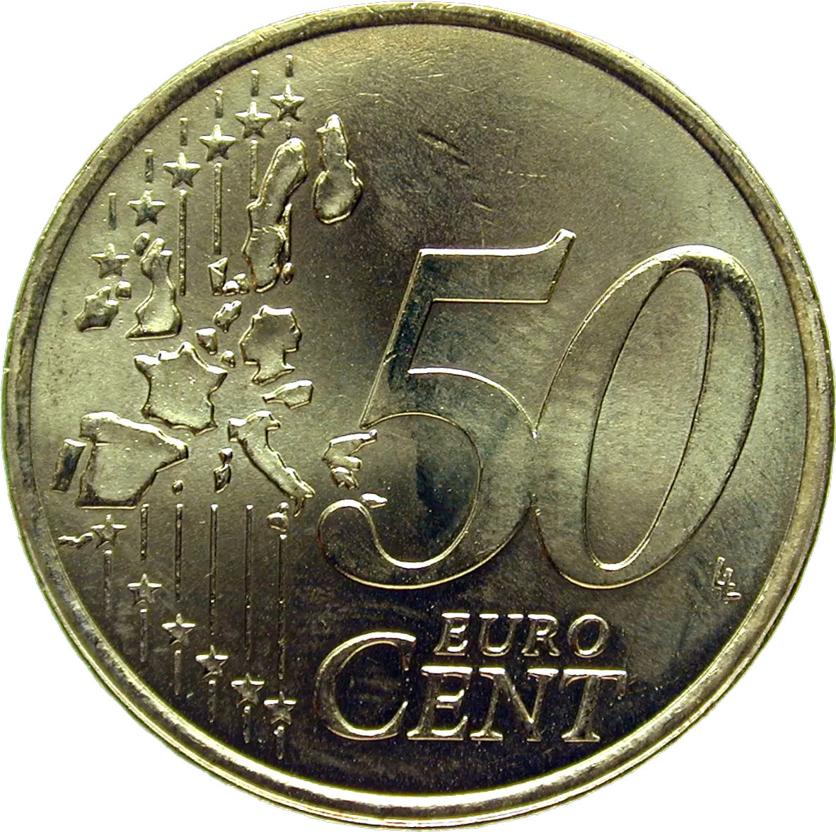  50 Euro Cent Solid Png Cent Png