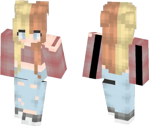  Download Ripped Jeans Minecraft Skin For Free Minecraft Bear Skin Png Ripped Jeans Png