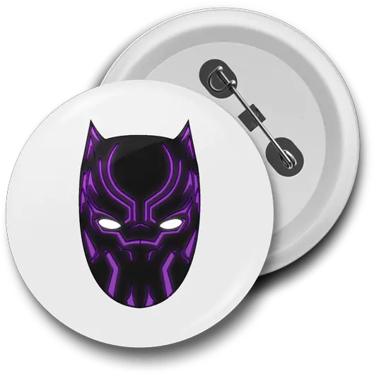  Black Panther Badge Just Stickers Logo All Is Well Png Black Panther Logo