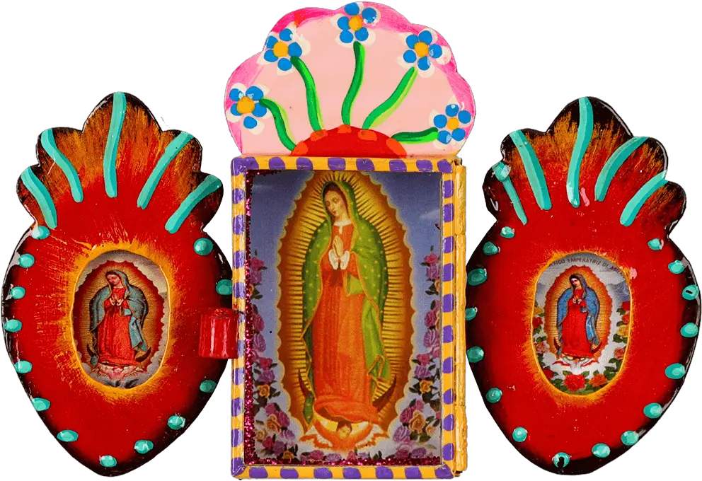  Guadalupe Triple Niche Circle Png Virgen De Guadalupe Png