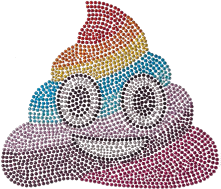  Rainbow Poop Emoji Poo Emoji Balloon Png Rainbow Emoji Png