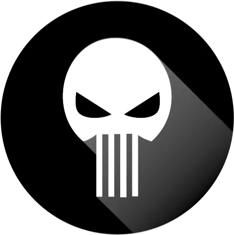  Man Punisher Saver Super Superhero Glide Apps Logo Png Punisher Png