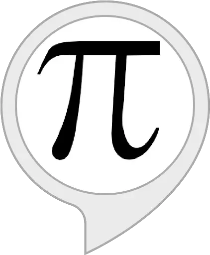  Amazoncom Digits Of Pi Alexa Skills Language Png Pi Symbol Png