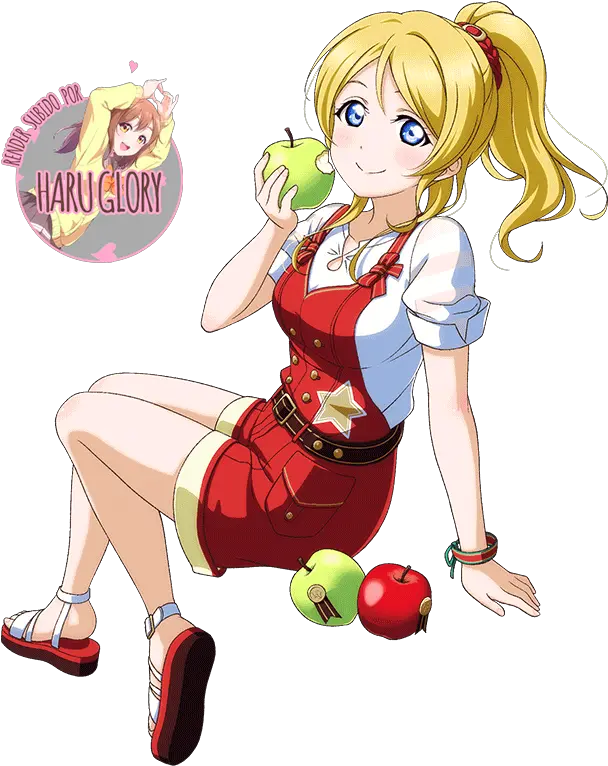  Ayase Eli 73 Anime Png Eli Ayase Transparent