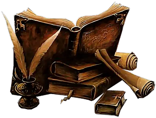  Spellbook Sticker Fantasy Png Transparent Cartoon Jingfm Transparent Spell Book Png Fantasy Png