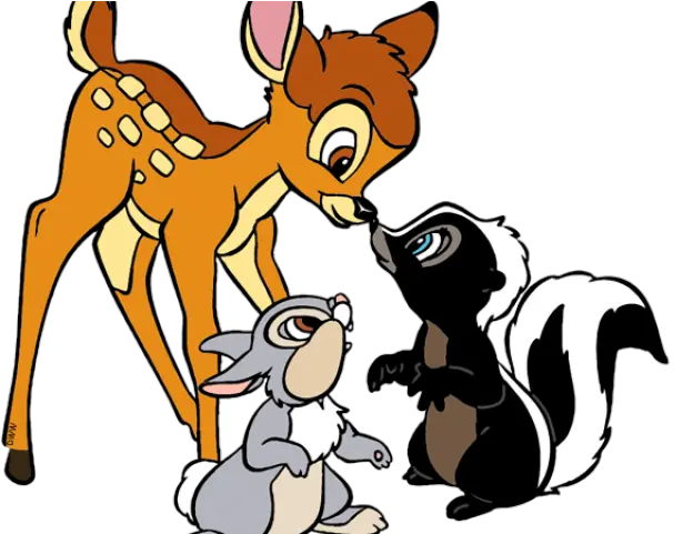  Friends Clipart Bambi Bambi Transparent Png Download Disney Bambi And Friends Friends Clipart Transparent