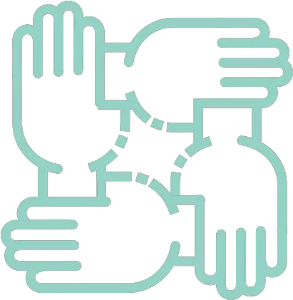  Community Connected Png Hands Icon