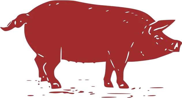  Black Iberian Pig Silhouette Pork Ham Pork Png Free Silhouette Pig Silhouette Png