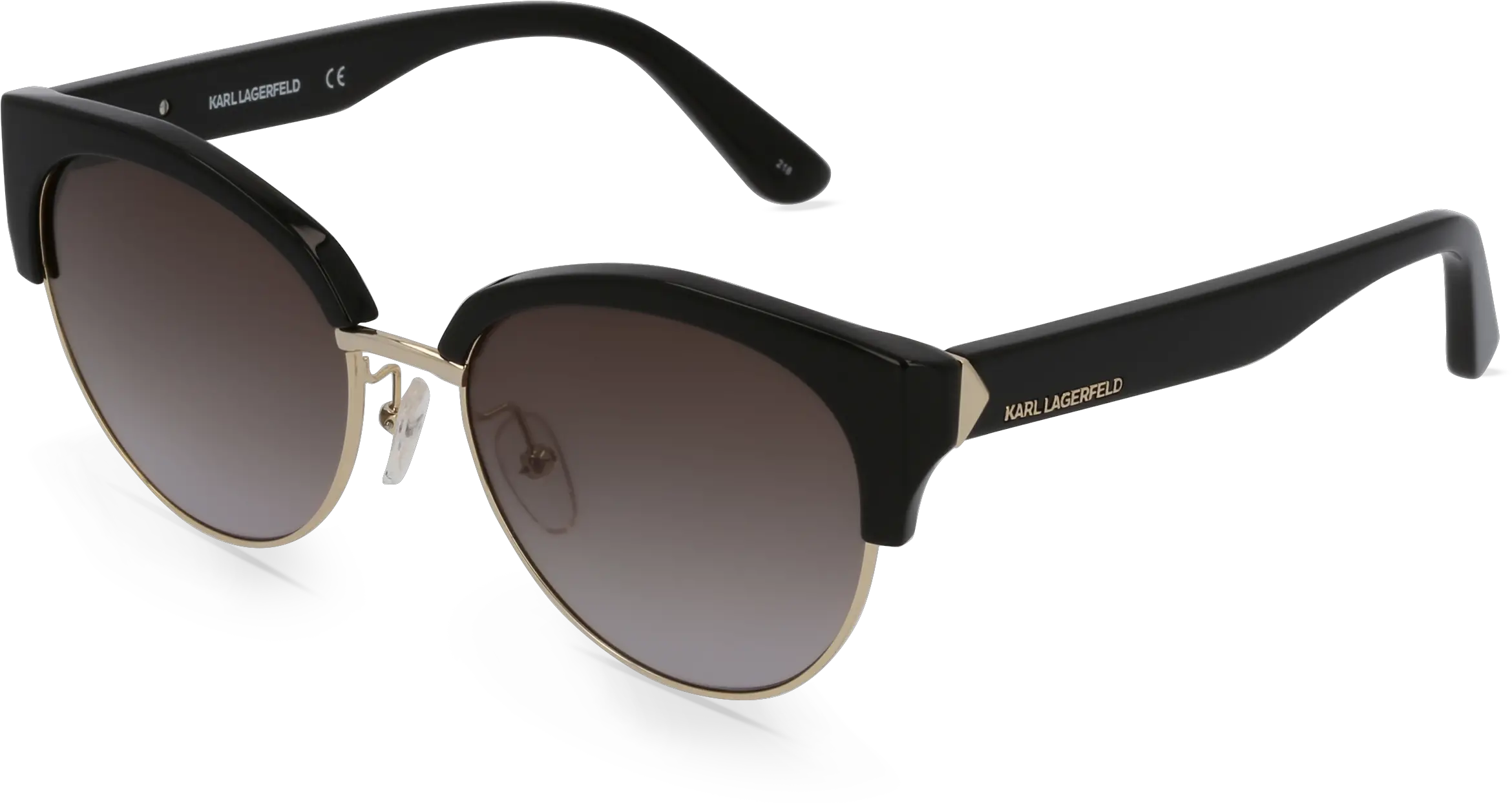  Karl Lagerfeld Kl270s Lagerfeld Sonnenbrille Damen Schwarz Png Karl Lagerfeld Icon