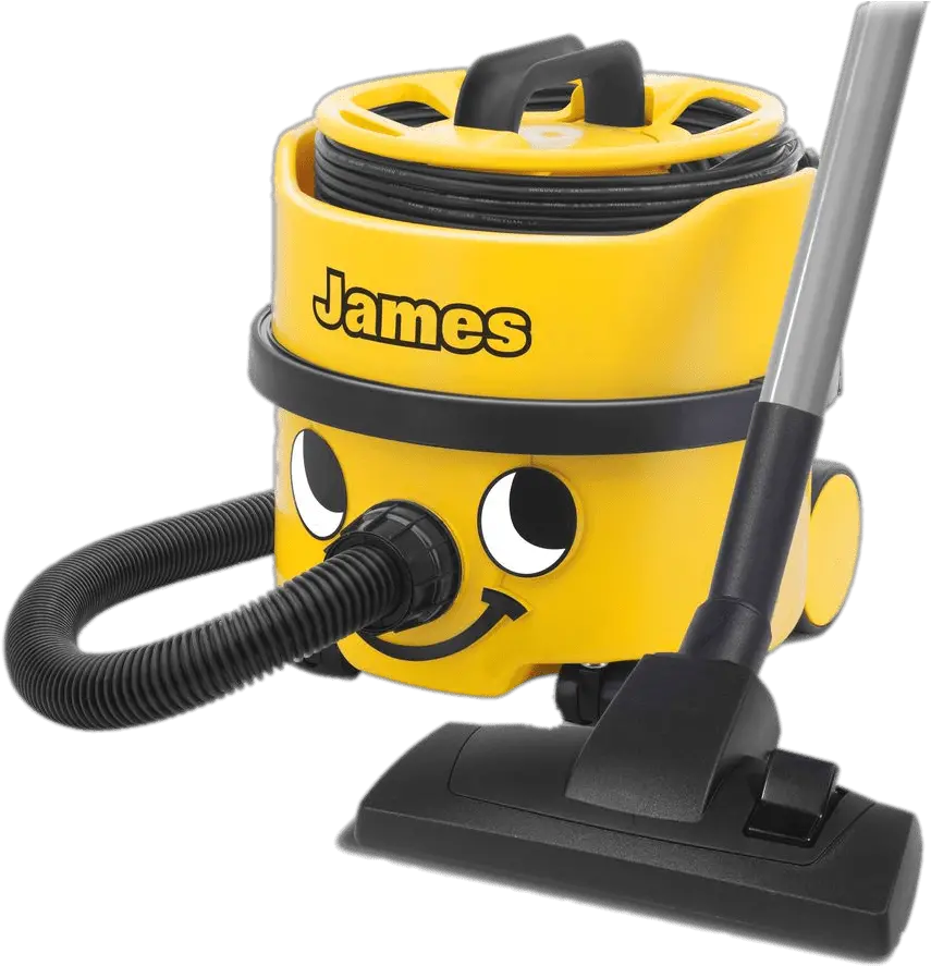  James Yellow Vacuum Cleaner Transparent Numatic James Png Vacuum Png