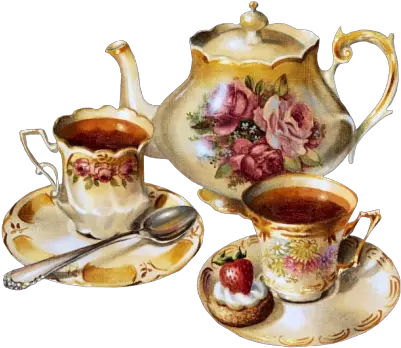  Tea Set Transparent Pictures 25827 Transparentpng Café D Après Midi Tea Set Png