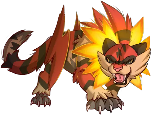  Mass Click Weekend 63 Forums Pokéfarm Q Shiny Feral Incineroar Png Incineroar Png