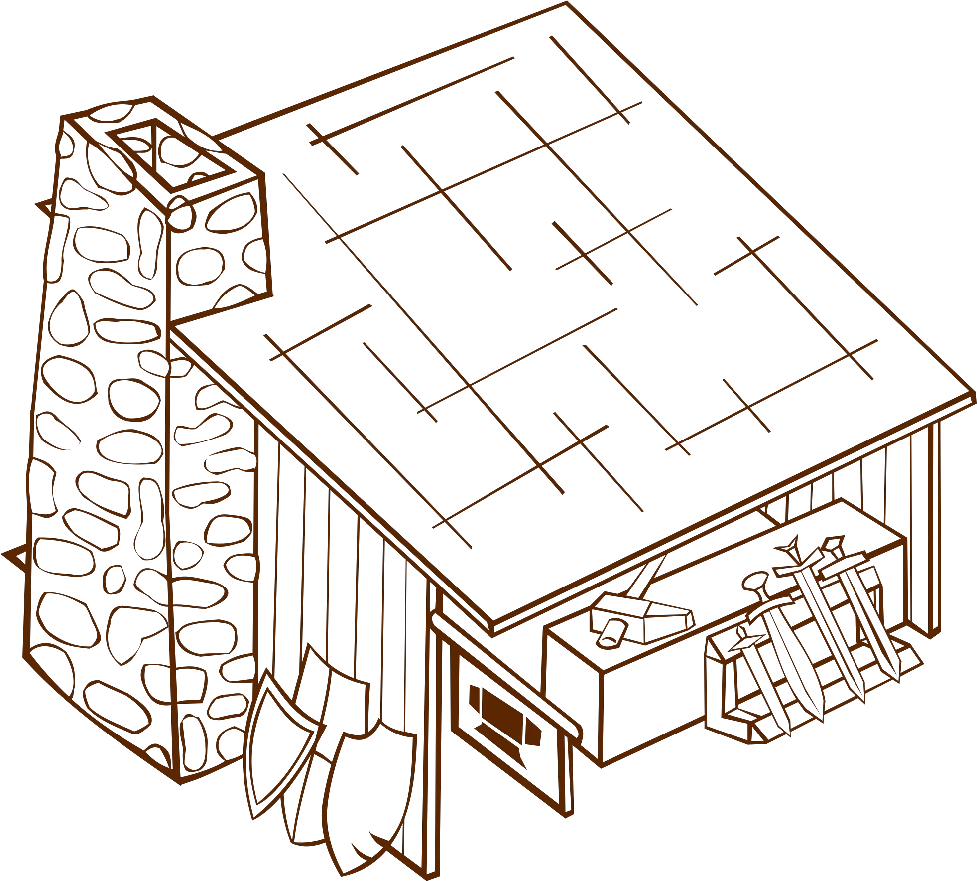  Rpg Map Symbols Blacksmith 2 Draw A Blacksmith Shop Png Blacksmith Icon