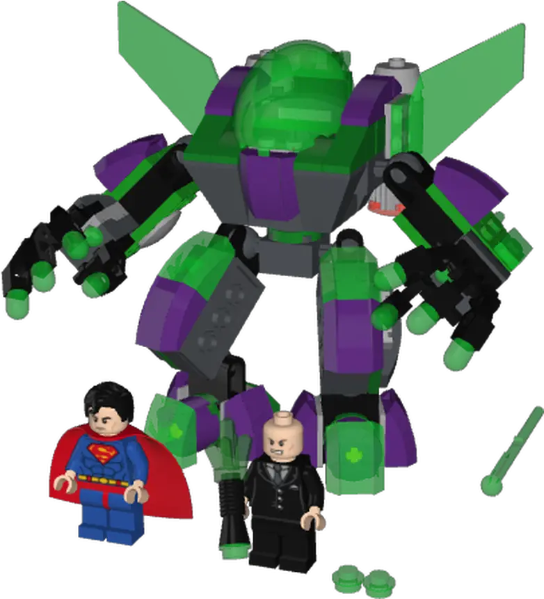  Mecabrickscom Lex Luthoru0027s Power Armor 20 Robos Lego Lex Luthor Png Lex Luthor Png