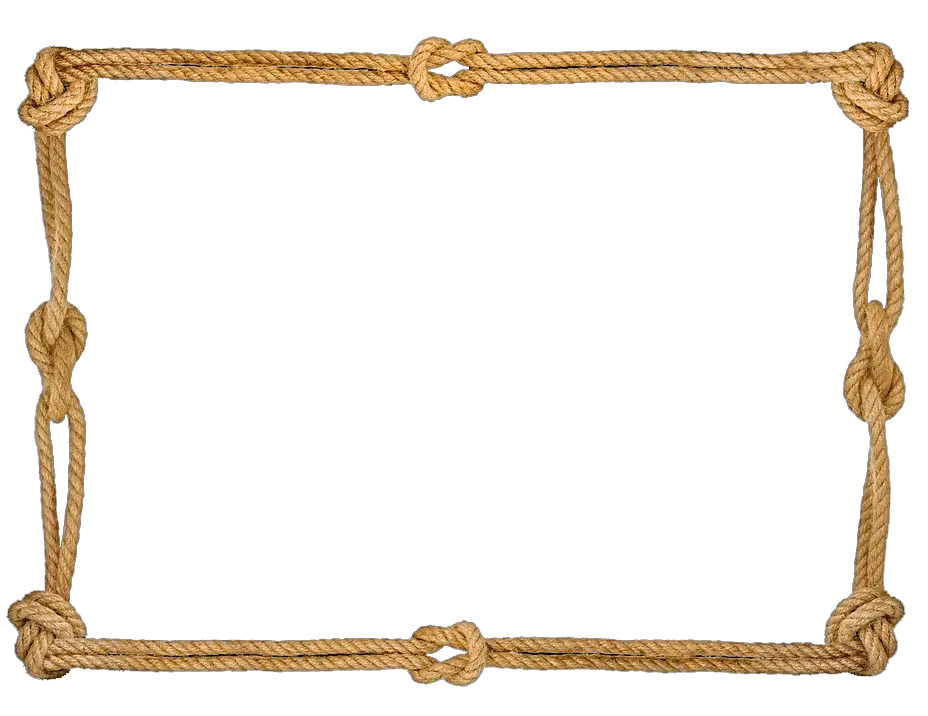  Download Rope Frames Transparent Border Frame Rope Png Rope Transparent