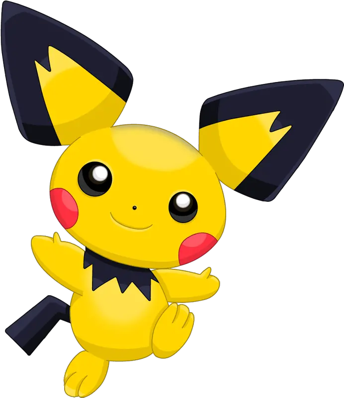  Download Pokemon Shiny Pichu Spikyeared Pichu Pokemon Png Pichu Transparent