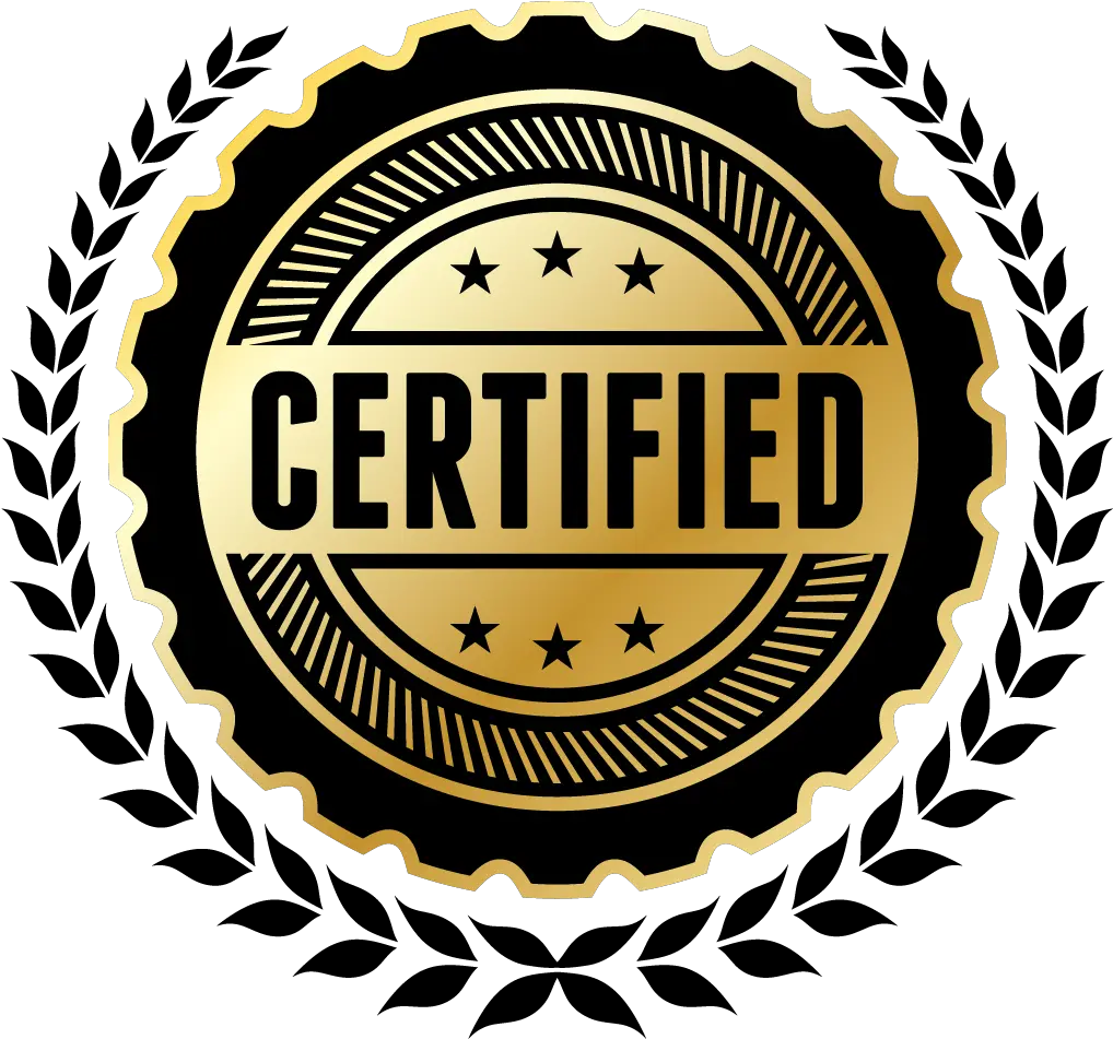  Certified Png Free E Certificate Logo Certified Png