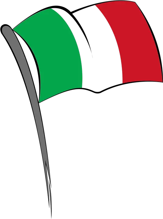  Vector Freeuse Stock Italy Flag Png Free France Flag Cartoon Png Italy Png