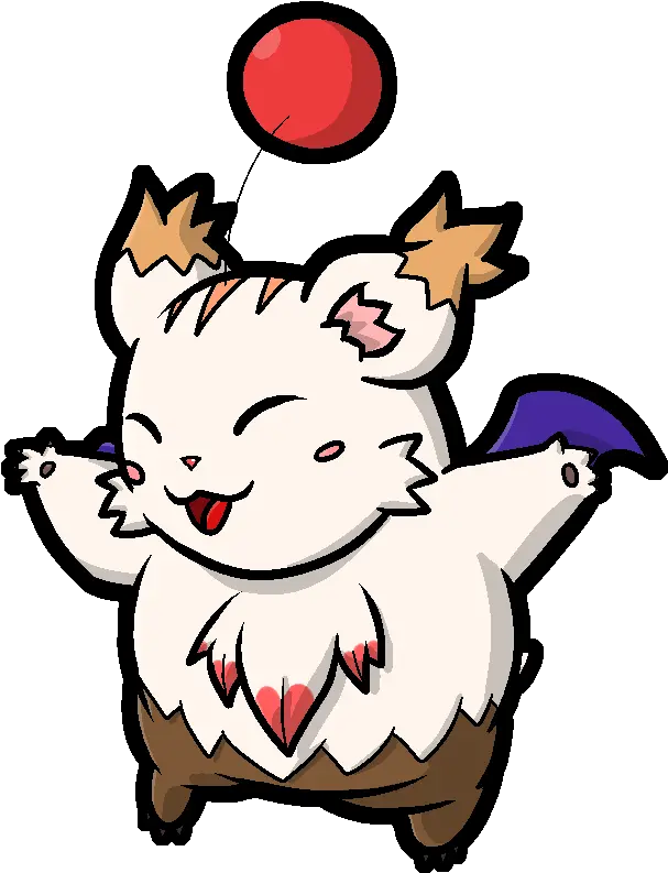  Moogle By Shirobear Fur Affinity Dot Net Png Moogle Png