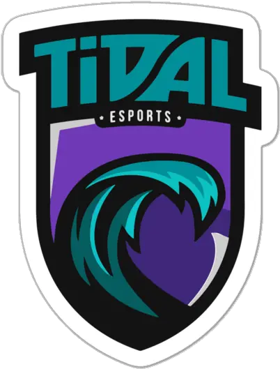  Tidal Sticker Graphic Design Png Tidal Logo Png