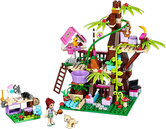  Lego Jungle Tree Sanctuary 41059 Lego Friends Jungle Sets Png Jungle Tree Png