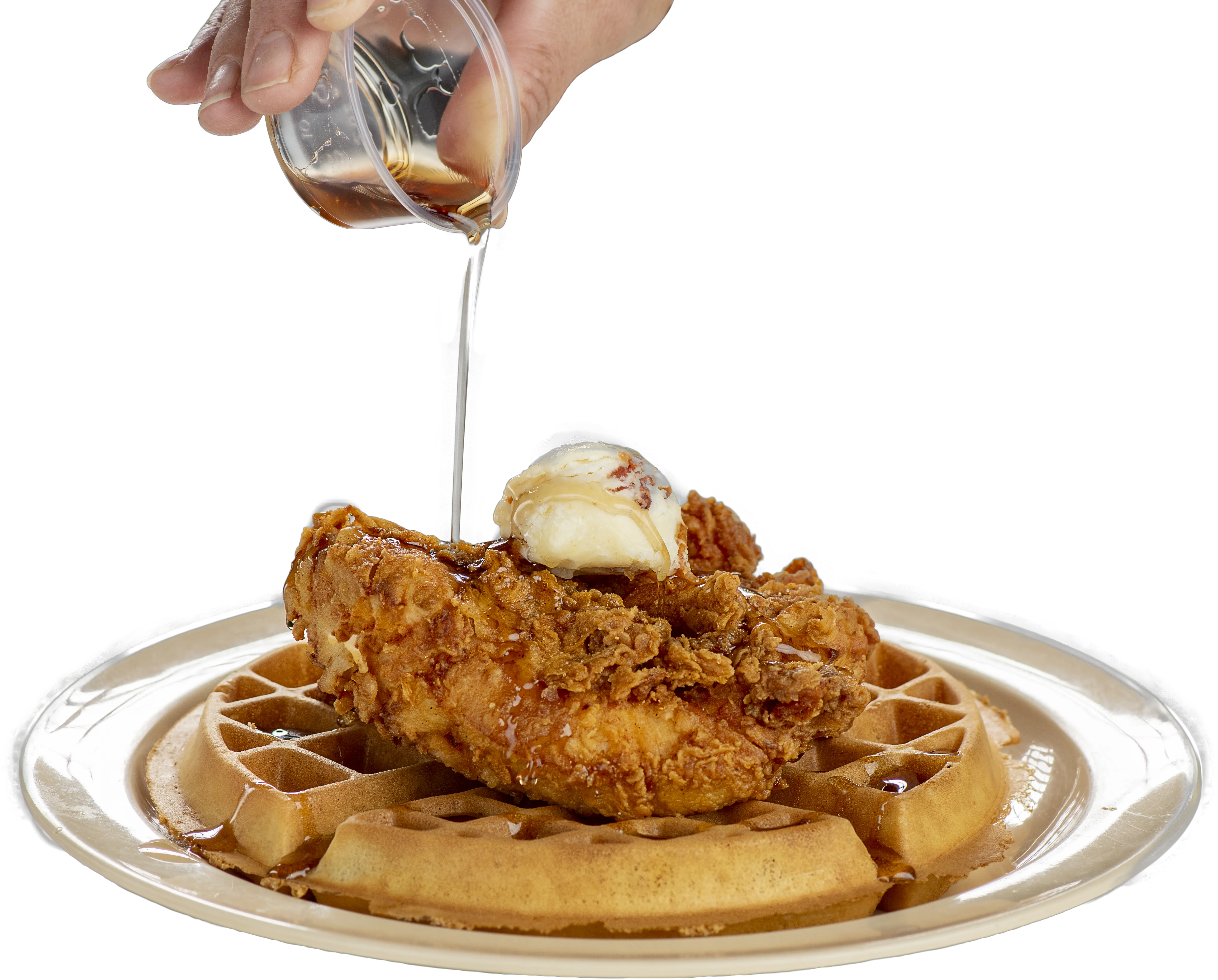  Best Fried Chicken Png Waffle Transparent