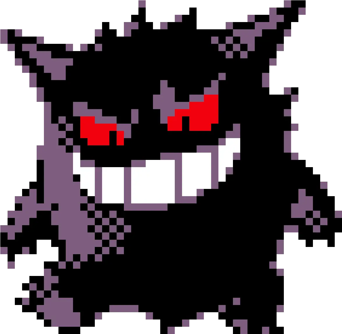  Gengar Gengar Pixel Art Png Gengar Png