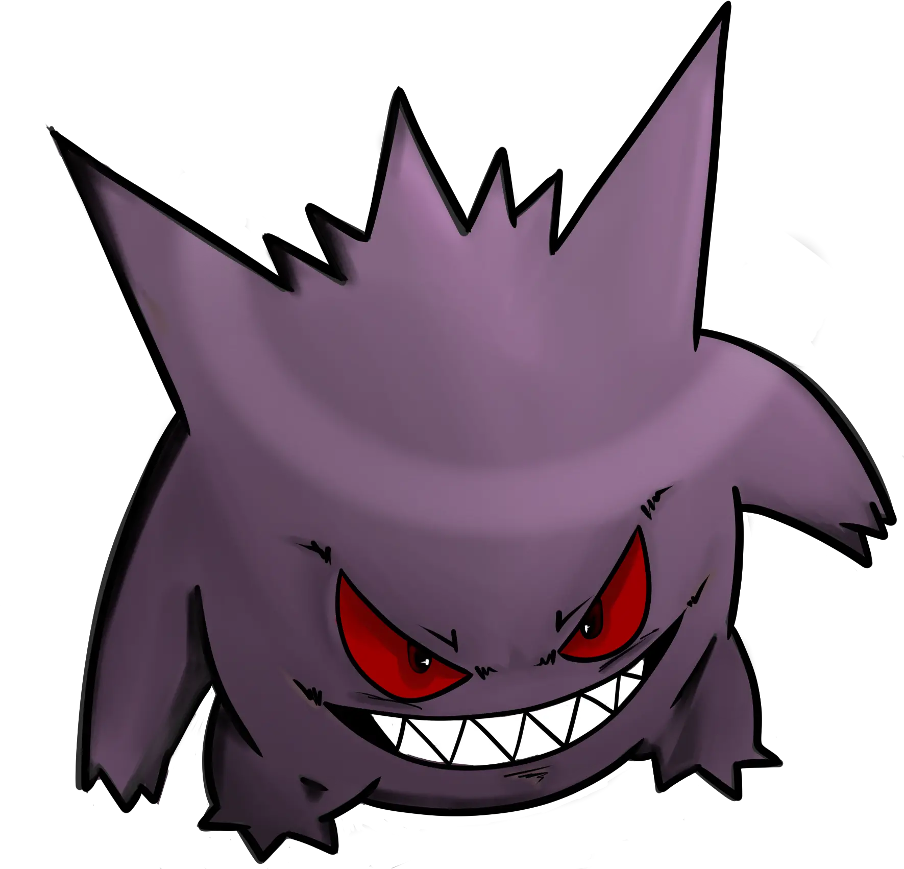  Download Gengar Cartoon Png Gengar Png