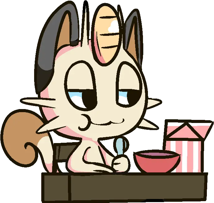  Vp Pokémon Thread 40160214 Happy Png Meowth Transparent