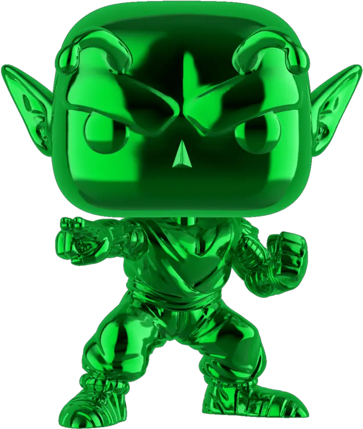  Dragon Ball Z Funko Pop Dragon Ball Piccolo Green Chrome Png Piccolo Transparent