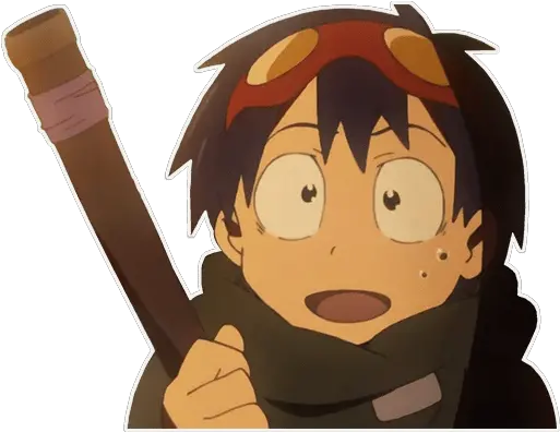  Tengen Toppa Gurren Lagann 1u201d Stickers Set For Telegram Cartoon Png Gurren Lagann Logo