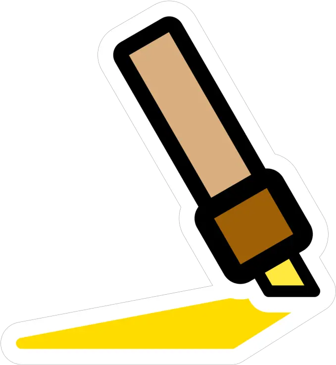  Angle Yellow Line Png Clipart Marker Pen Marker Line Png