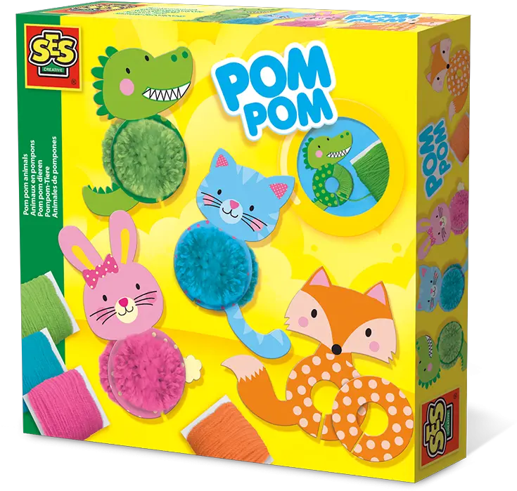  Ses Pom Animals Ses Creative Pom Pom Png Pom Pom Png