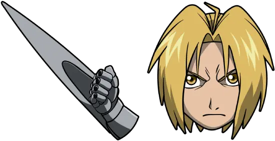  Fullmetal Alchemist Edward Elric Cursor U2013 Custom Cartoon Png Edward Elric Png