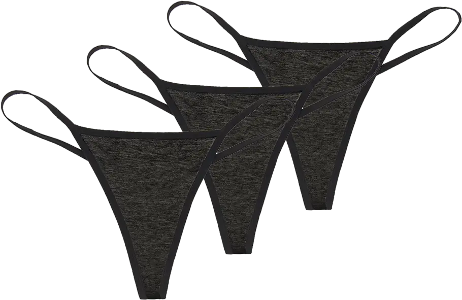  Araks Estel Y Thong Black Set Of 3 Thong Png Thong Png