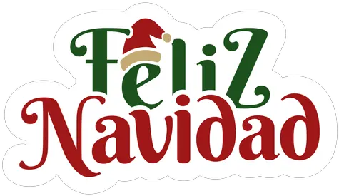  Transparent Png Svg Vector File Letras De Feliz Navidad Feliz Navidad Png