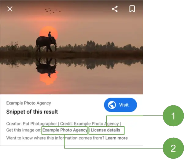  Google To Highlight Image Licensing Information In Google Image Licensing Information Png Highlight Png