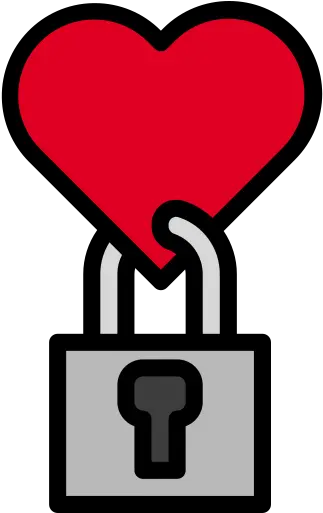  Free Icon Heart Vertical Png Heart Lock Icon