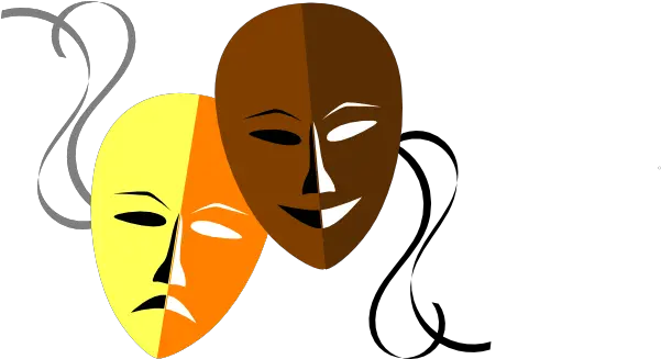  Theatre Masks Clip Art Theatre Masks Vector Png Drama Masks Png