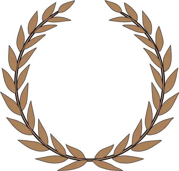  Leaf Circle Png Picture Ancient Greek Olive Wreath Logo Circle Png