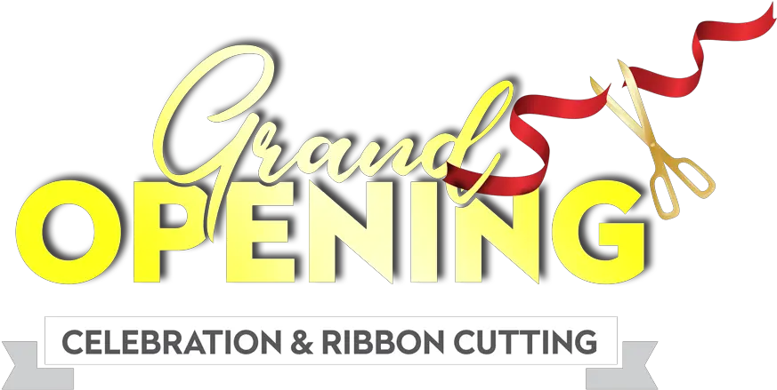  Png Hd Grand Opening Ribbon Cutting Grand Opening Logo In Png Ribbon Cutting Png