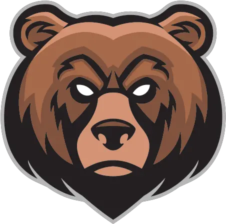  Angry Bear Png Picture Grizzly Bear Logo Png Bear Head Png