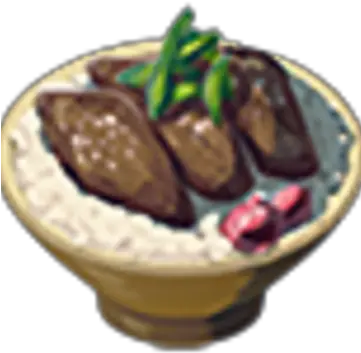  Meat And Rice Bowl Zeldapedia Fandom Png Icon