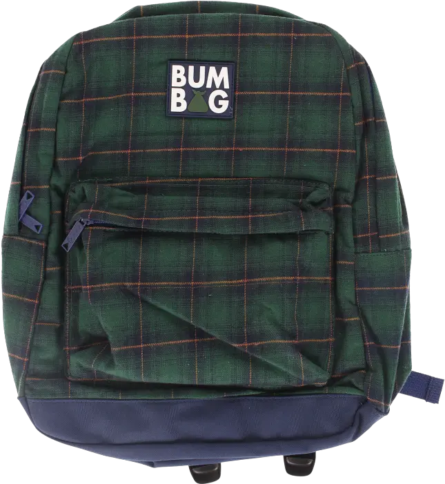  Bumbag Scout Backpack Flanders Grn Plaid Png Ned