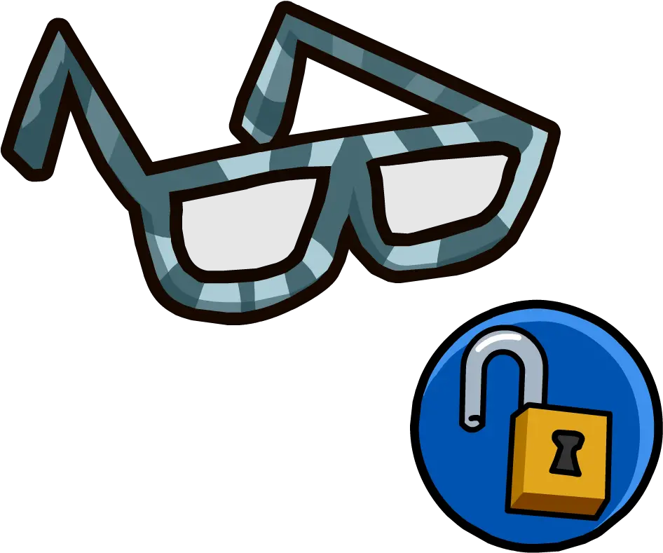  Hipster Glasses Club Penguin 2 Cool Glasses Png Hipster Glasses Icon