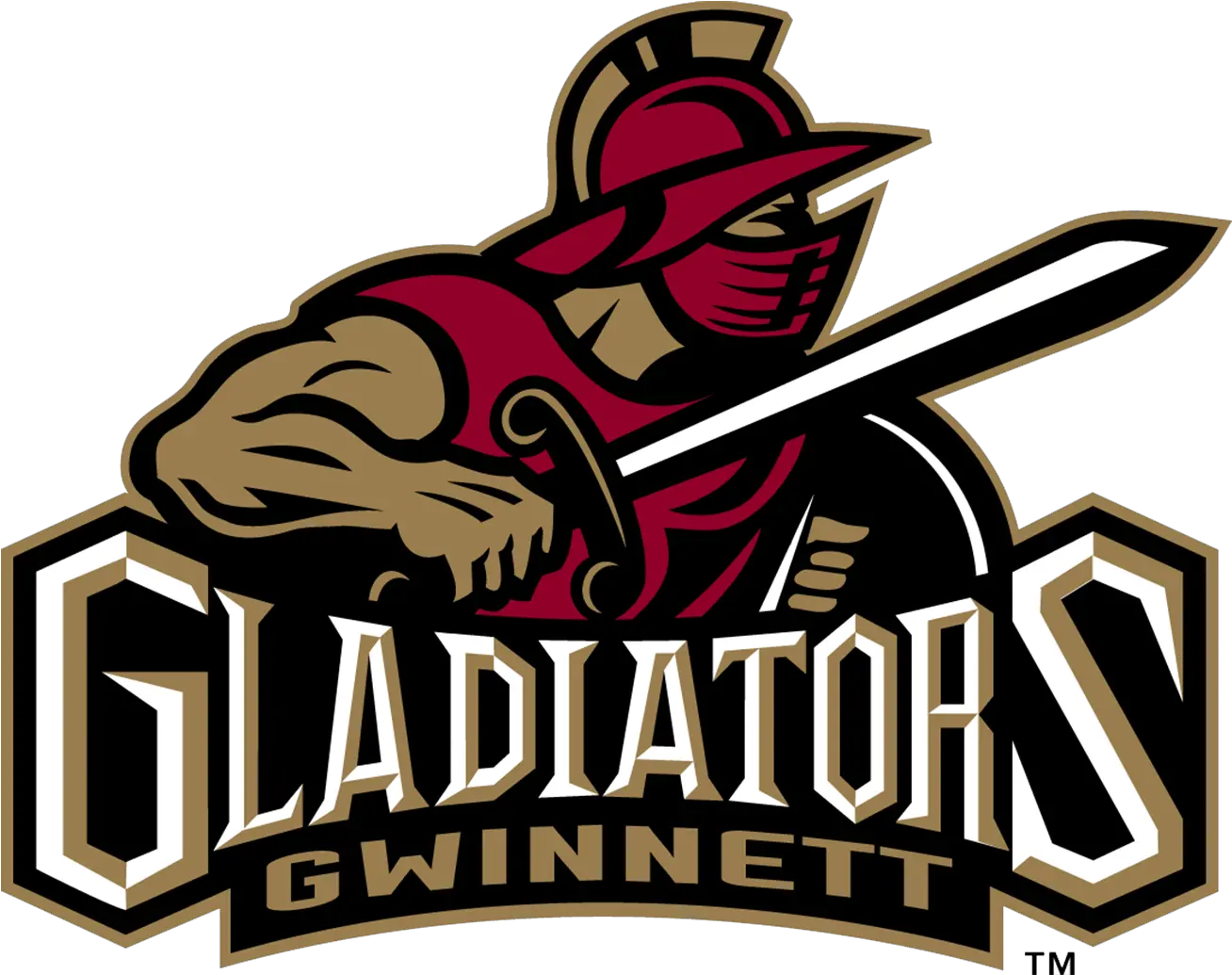  Atlanta Gladiators Logo And Symbol Atlanta Gladiators Logo Png Gladiator Logo