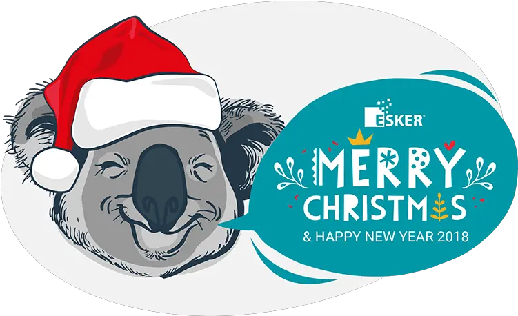  Merry Christmas U0026 Happy New Year 2018 U2013 Esker Anz Blog Cat Yawns Png Merry Christmas And Happy New Year Png