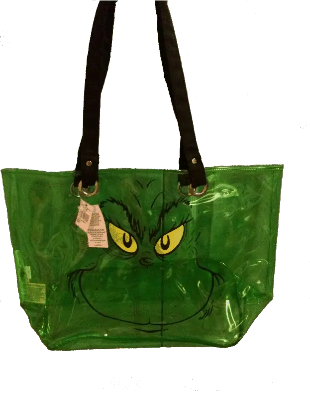  Add To Cart Universal Studios Grinch Vinyl Tote Bag Png Grinch Transparent