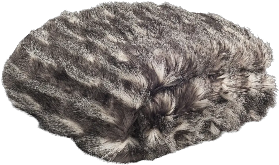  Faux Pheasant Throw Black Fur Clothing Png Ushanka Transparent